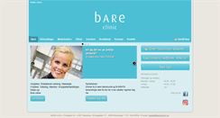 Desktop Screenshot of bareclinic.no